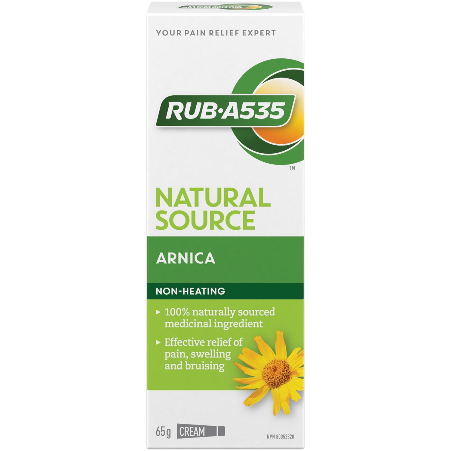 RUB A535 Natural Source Arnica Non-Heating Cream