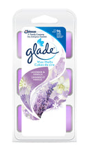 Load image into Gallery viewer, Glade Wax Melt Refills Air Freshener, Lavender &amp; Vanilla - 6 melts
