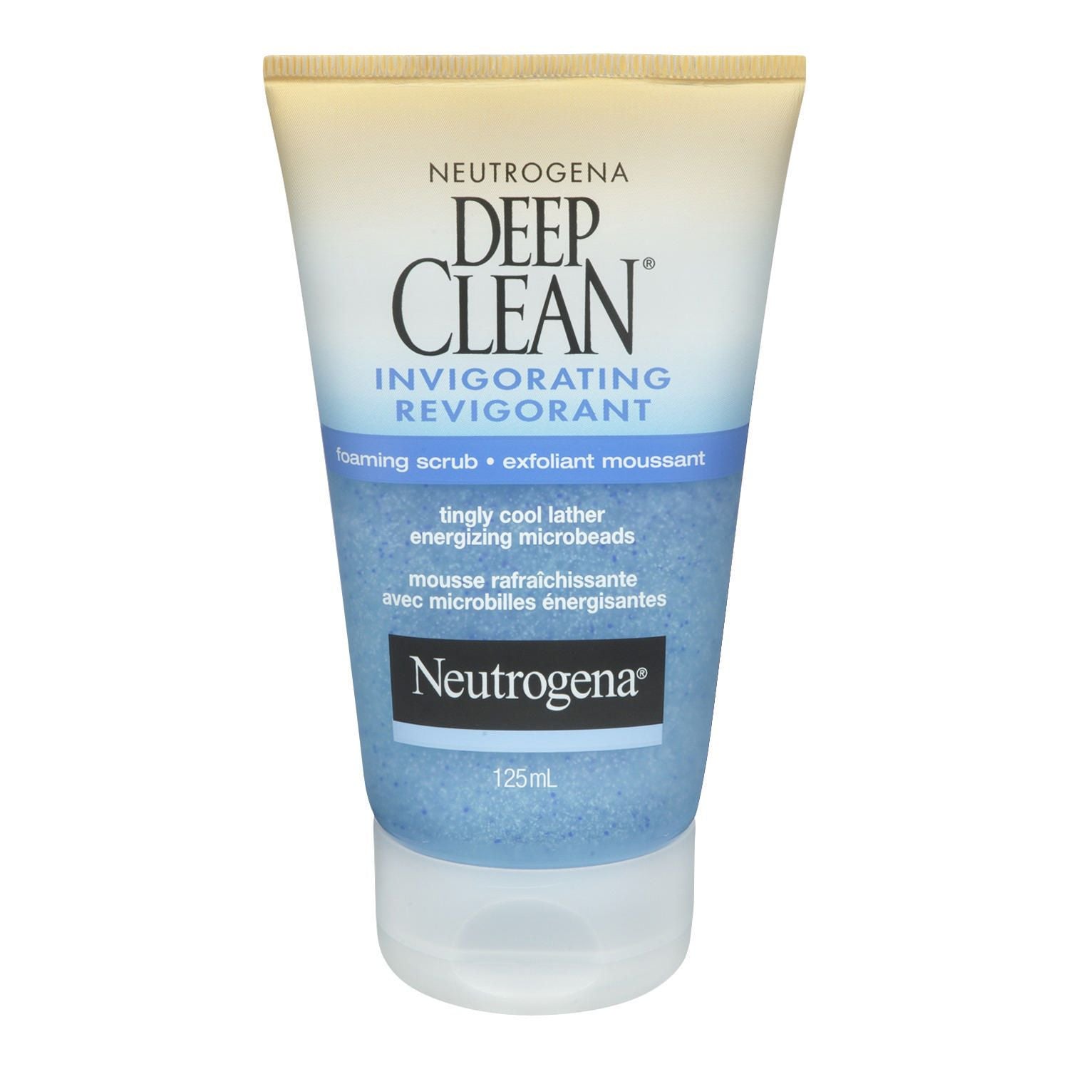 Neutrogena Deep Clean Invigorating Foaming Scrub - 125 mL