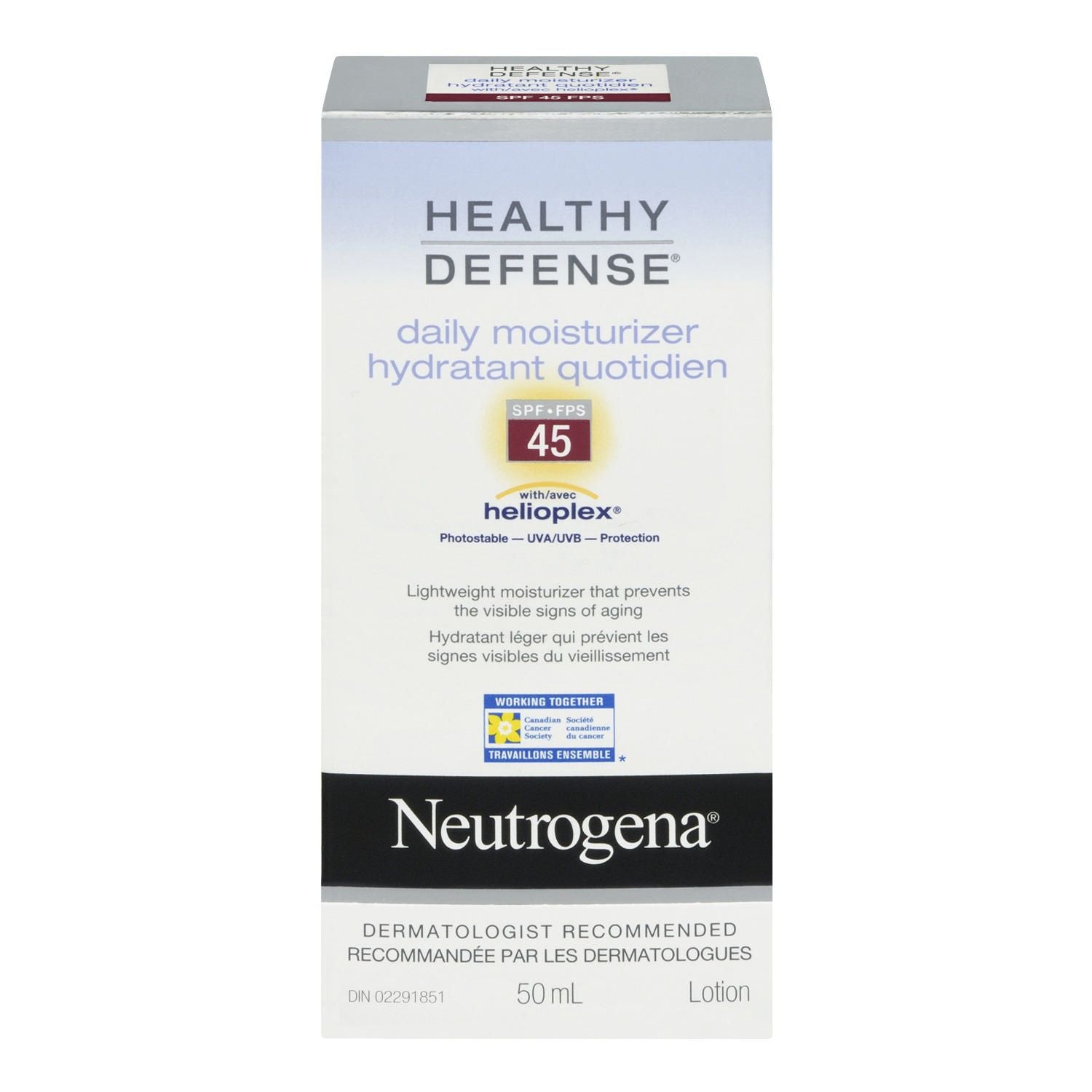 Neutrogena Daily Moisturizer with SPF 45 - 50 ml