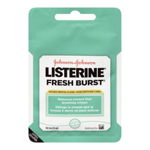 Load image into Gallery viewer, Listerine Fresh Burst Waxed Dental Floss - 50.3 m
