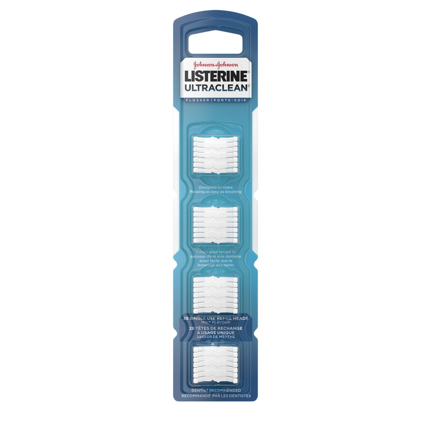 Listerine Ultraclean Floss Pick Replacement Heads - 28 units