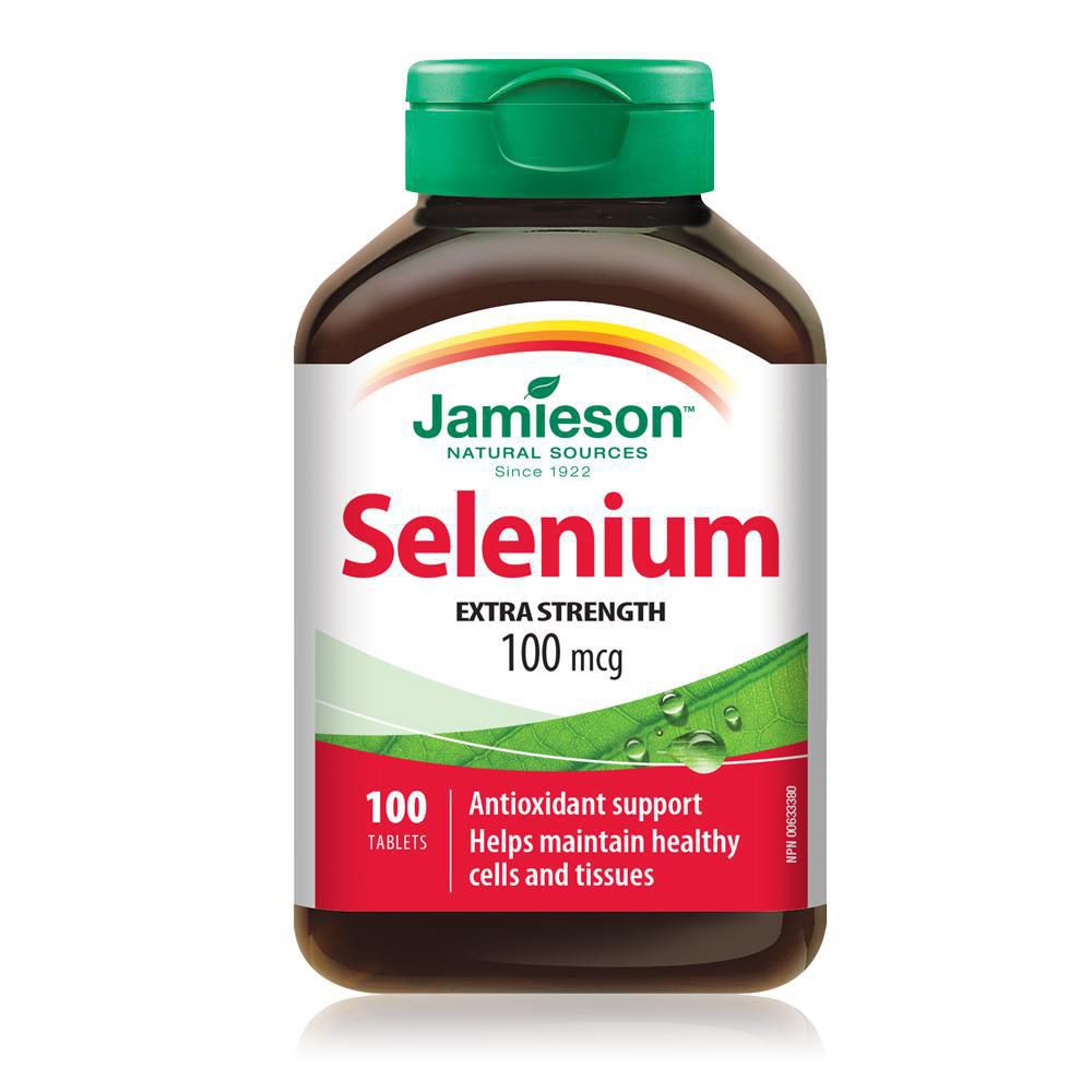 Jamieson Selenium 100 mcg - 100 tablets