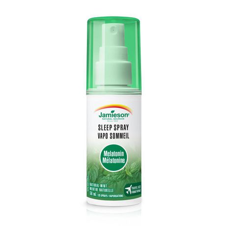 Jamieson Melatonin Sleep Spray, Natural Mint Flavour - 58 ml