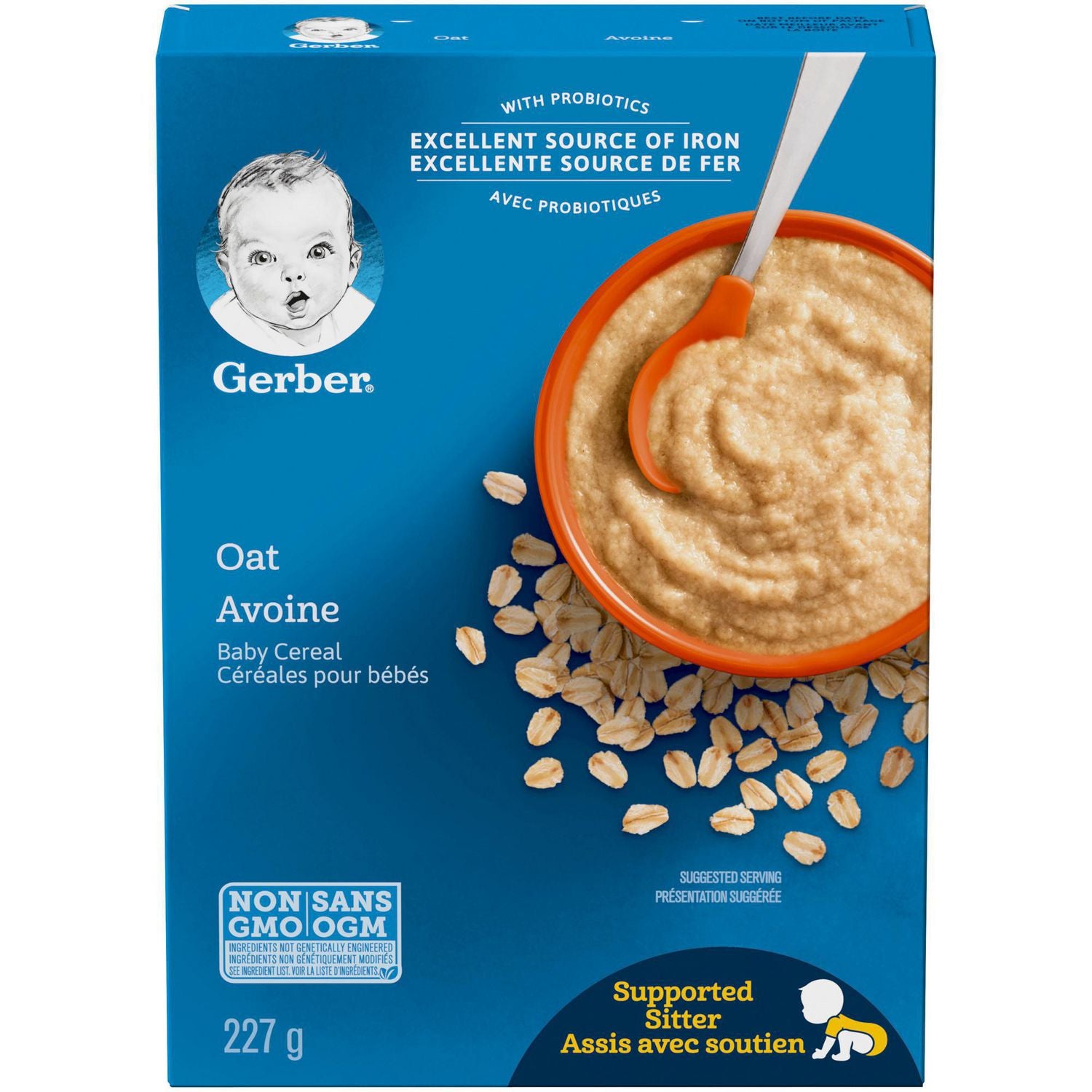 Gerber Stage 1 Baby Cereal Oat