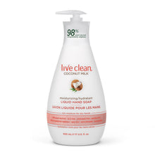 Load image into Gallery viewer, Live Clean Liquid Hand Soap, Coconut Milk - 500 ml
