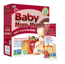 Load image into Gallery viewer, Hot-Kid Baby Mum-Mum Apple Rice Rusks 
