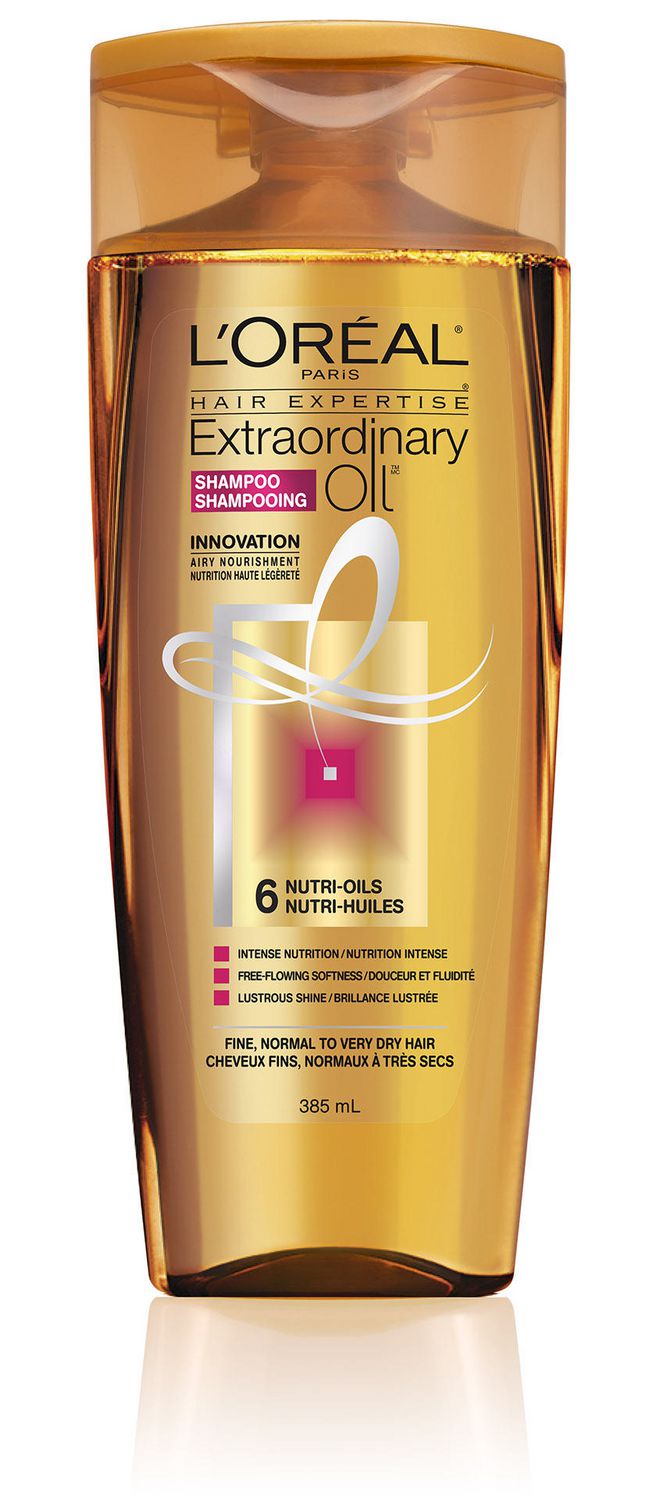 L'Oreal Paris Hair Expertise Extraordinary Oil Shampoo with 6 Nutri-Oils - 385 ml
