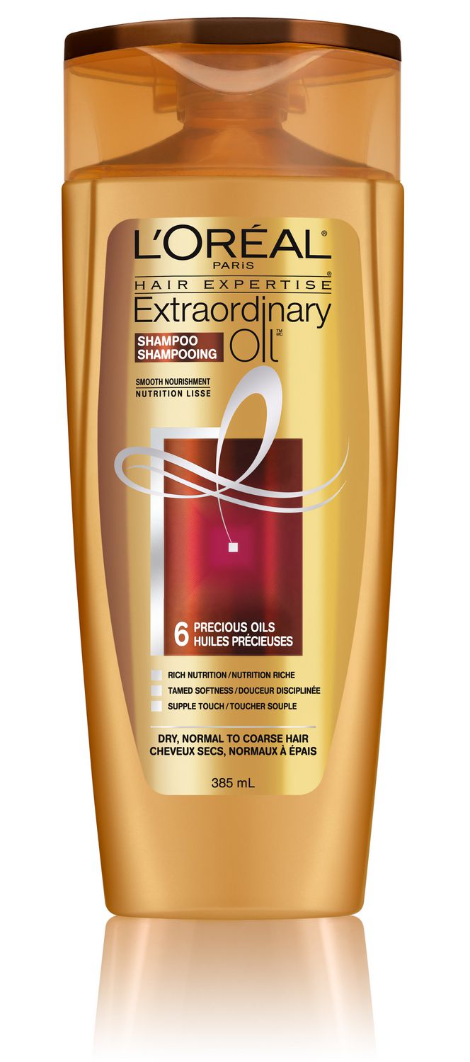 L'Oreal Paris Hair Expertise Extraordinary Oil Shampoo with 6 Precious Oils - 385 ml