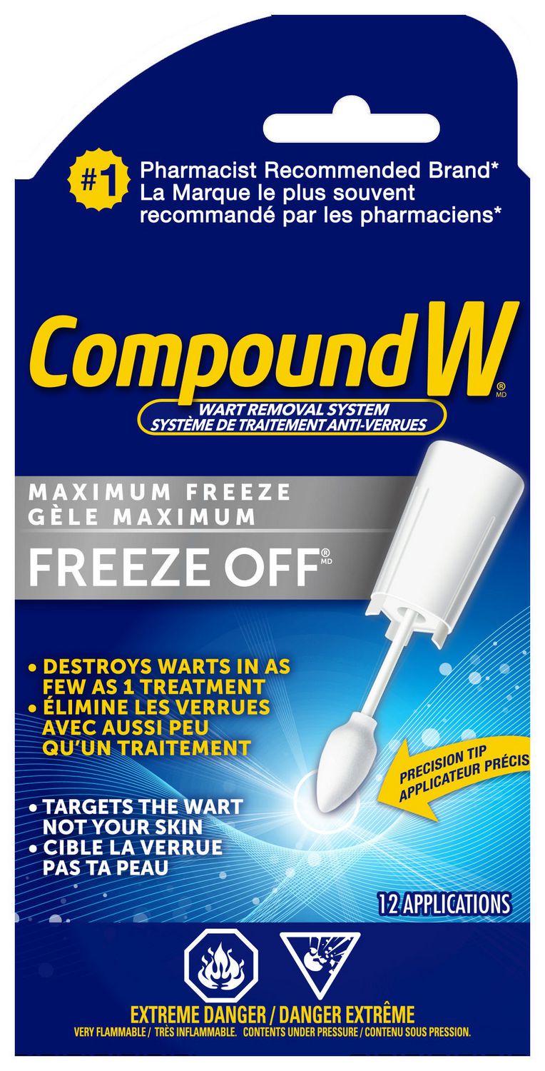 Compound W Maximum Freeze, Freeze Off - 12 applications