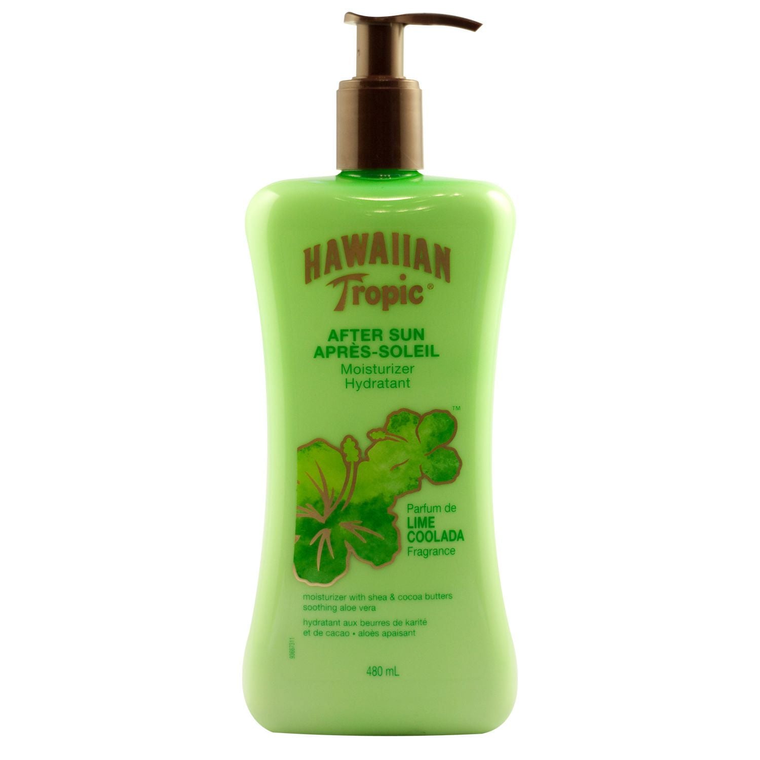 Hawaiian Tropic After-Sun Moisturizer, Lime Coolada - 480 mL 