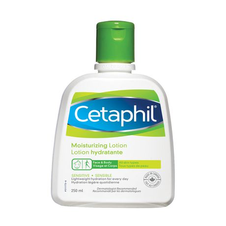 Cetaphil Moisturizing Lotion, Face And Body, All Skin Types - 250 mL 
