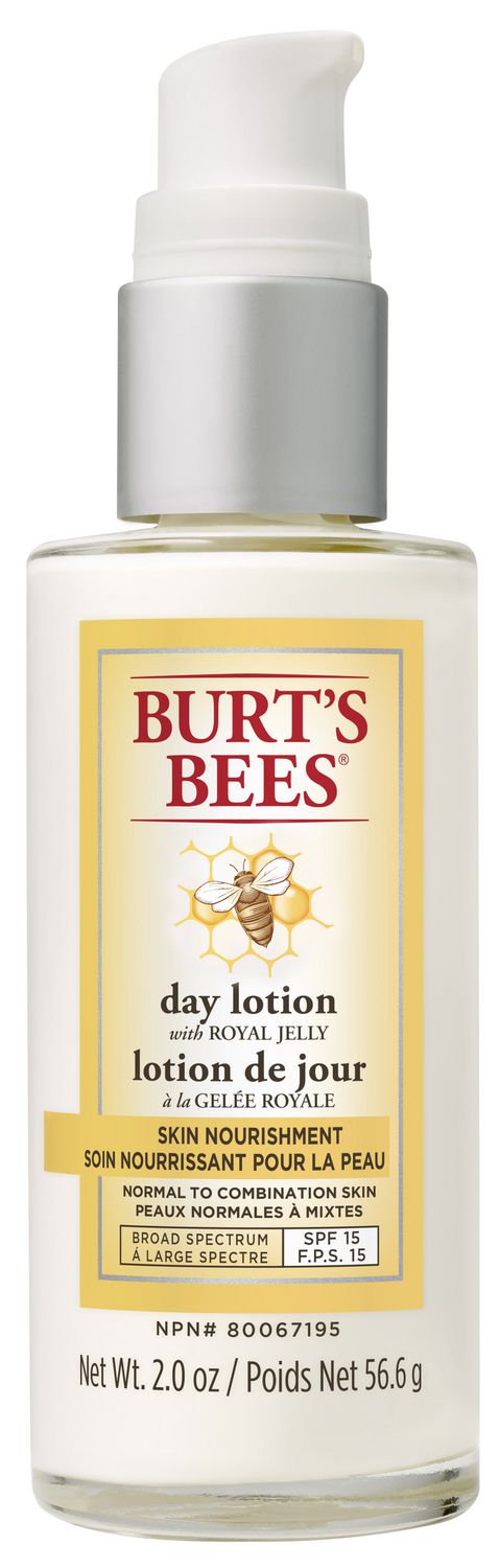 Burt's Bees Skin Nourishment, Day Lotion With Royal Jelly, SPF 15, Normal To Combination Skin - 57g