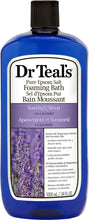 Load image into Gallery viewer, Dr. Teal&#39;s Pure Epsom Salt Foaming Bath, Lavender - 1000 ml
