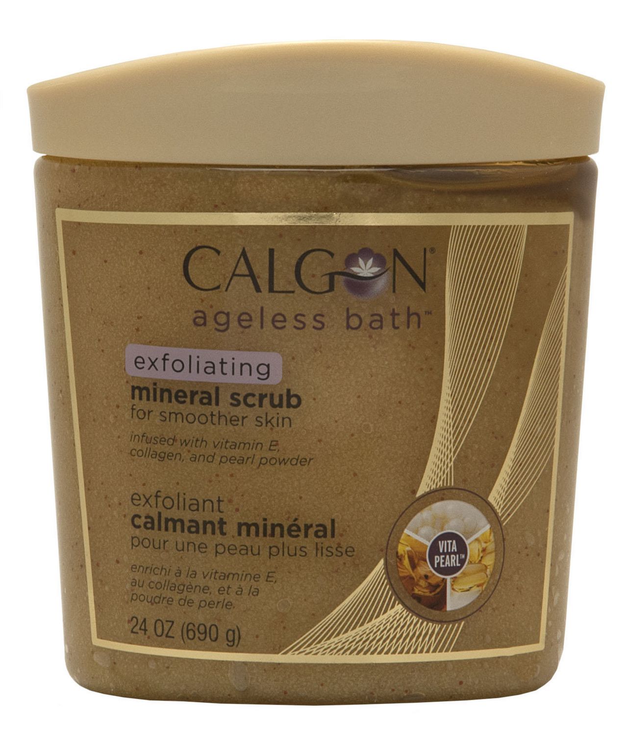 CALGON Ageless Bath Exfolating Mineral Scrub - 690 g