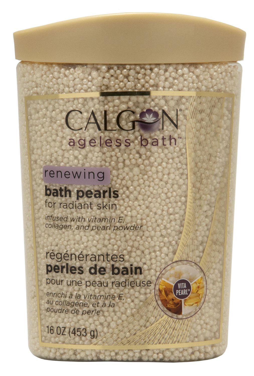 CALGON Ageless Bath Renewing Bath Pearls - 453 g