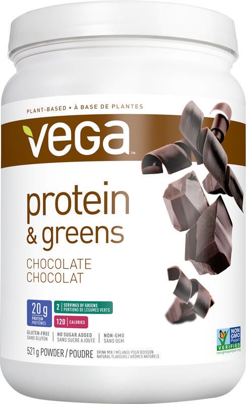 Vega Protein & Greens, Chocolate - 521 g