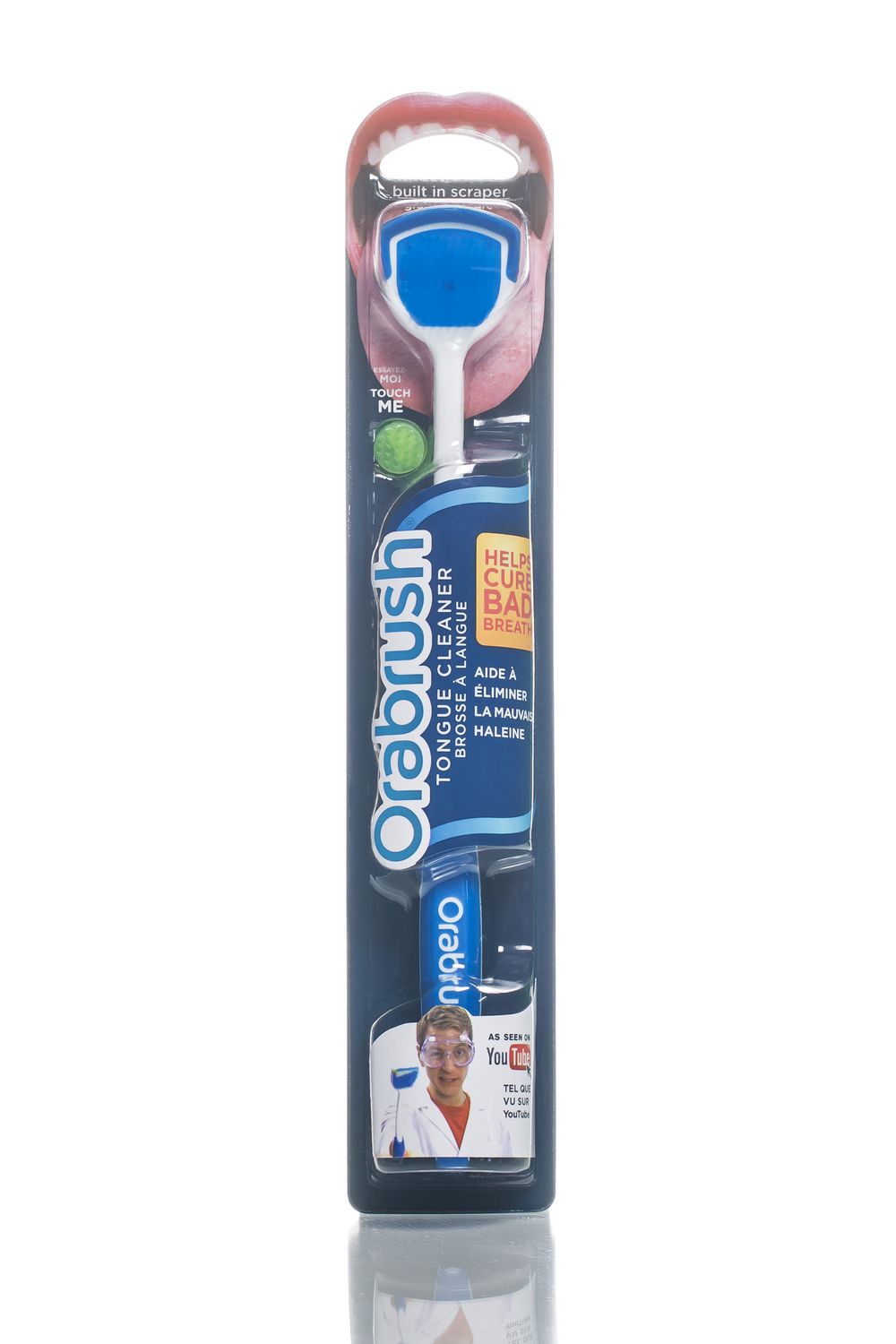 Orabrush Tongue Cleaner - 1 unit