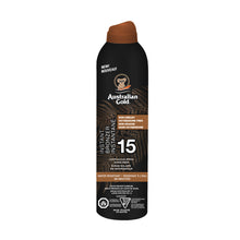 Load image into Gallery viewer, Australian Gold Instant Bronzer Continuous Spray Sunscreen, SPF 15 - 170 g 
