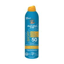 Load image into Gallery viewer, Australian Gold Continuous Spray Sport Sunscreen, SPF 50, Water Resistant - 170 g 
