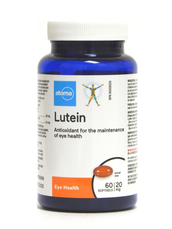 Atoma Lutein, 20 mg - 60 softgels