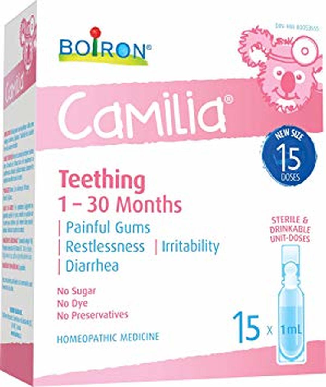 Camilia Teething 1-30 months - 1 ml x 15 doses