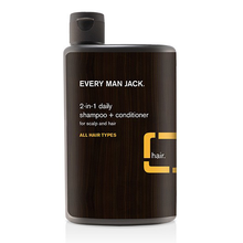 Load image into Gallery viewer, Every Man Jack 2-in-1 Thickening Shampoo &amp; Conditioner,  Citrus - 400 ml
