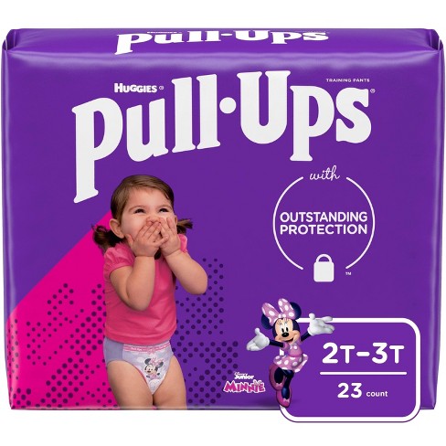 Huggies Pull-Ups for Girls, 2T-3T - 23 training pants