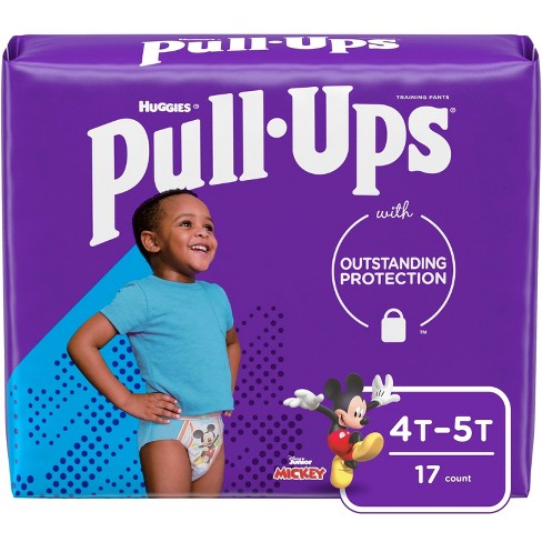 Huggies Pull-Ups for Boys, 4T-5T - 17 training pants