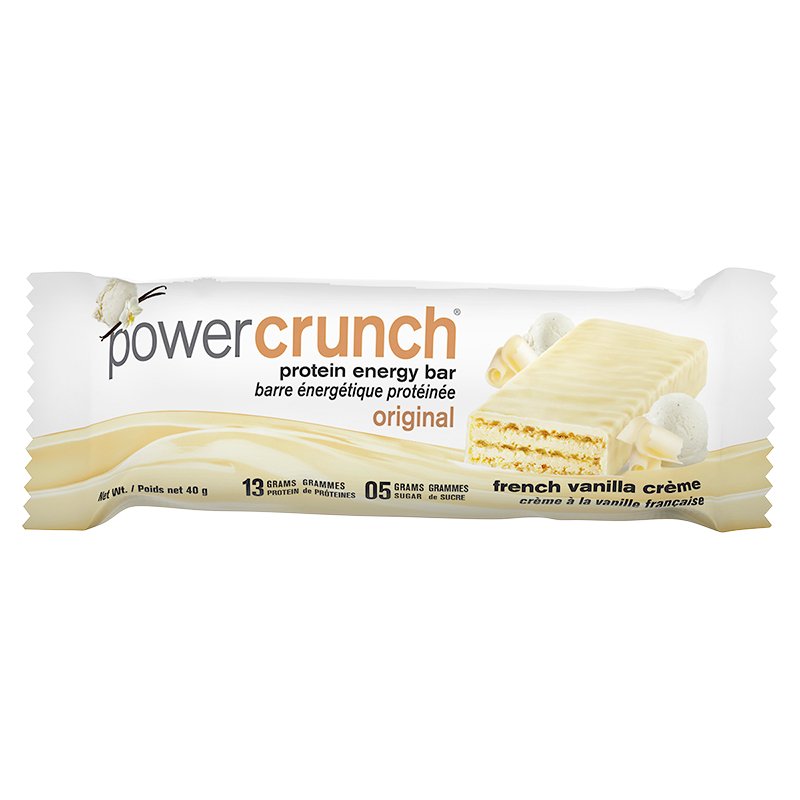 Power Crunch Protein Energy Bar, French Vanilla Creme - 40 g