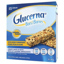 Load image into Gallery viewer, Glucerna Bars for Diabetes, Crispy Oats &amp; Nuts - 6 x 40 g
