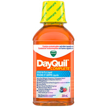 Load image into Gallery viewer, Vicks DayQuil Complete Cold &amp; Flu Liquid - 354 ml
