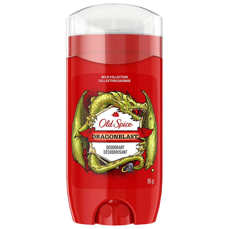 Old Spice Wild Collection Antiperspirant & Deodorant, Dragonblast - 85 g