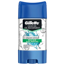 Load image into Gallery viewer, Gillette Clear Gel Antiperspirant, Wild Rain - 108 g
