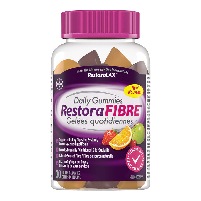 RestoraFibre Daily Gummies - 30 gummies