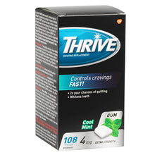 Load image into Gallery viewer, Thrive Complete Nicotine Replacement Gum, Cool Mint - 4 mg x 108 pieces
