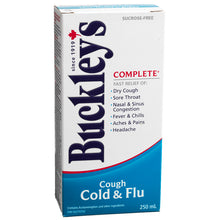 Load image into Gallery viewer, Buckley&#39;s Complete Cough, Cold, &amp; Flu Syrup - 250 ml
