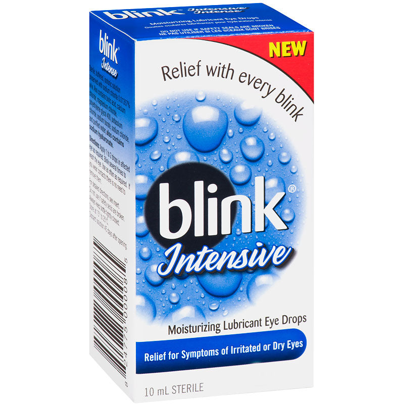 Blink Intensive Moisturizing Lubricant Eye Drops - 10 ml