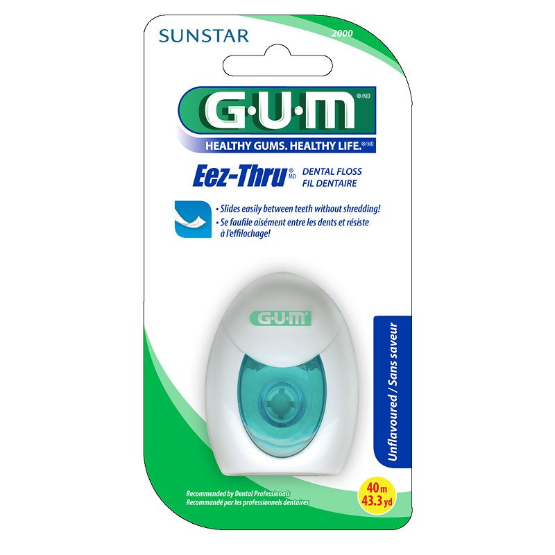 GUM Eez-Thru Floss - 40 m