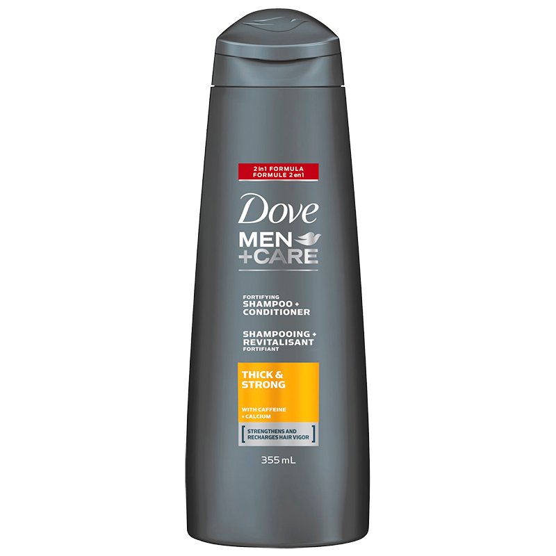 Dove Men+Care Fortifying Shampoo, Thick & Strong - 355 ml