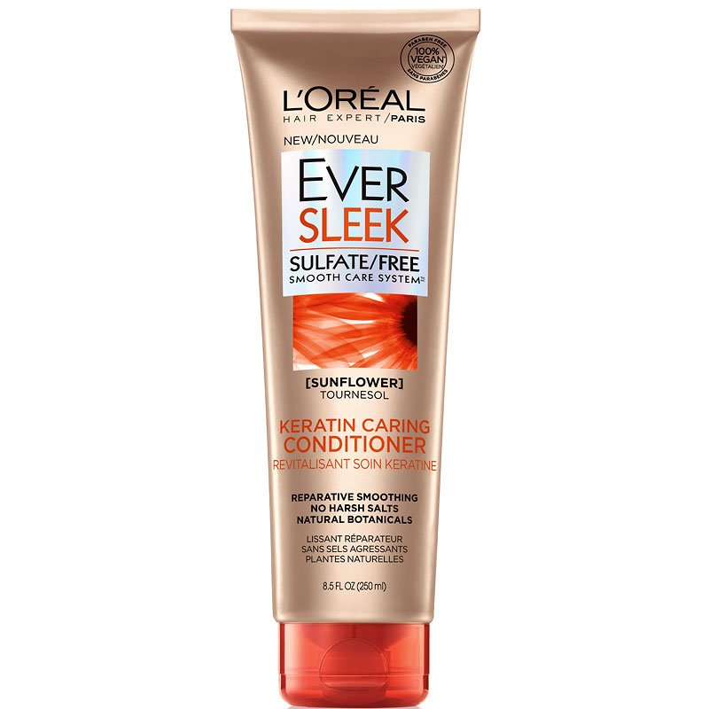 L'Oreal Paris Eversleek Sulfate-Free Keratin Caring Conditioner - 250 ml