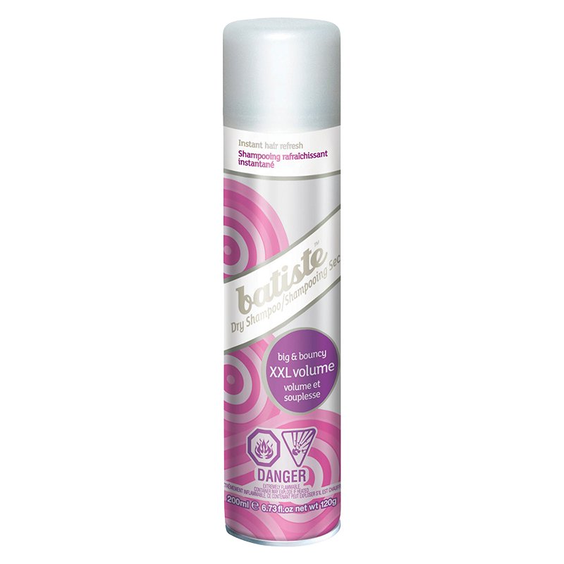 Batiste Dry Shampoo, XXL Volume - 200 ml