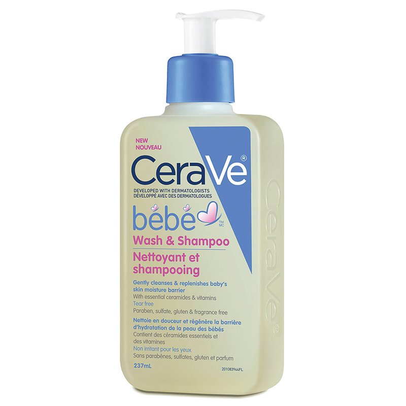 Cerave Bebe Wash & Shampoo - 237 ml