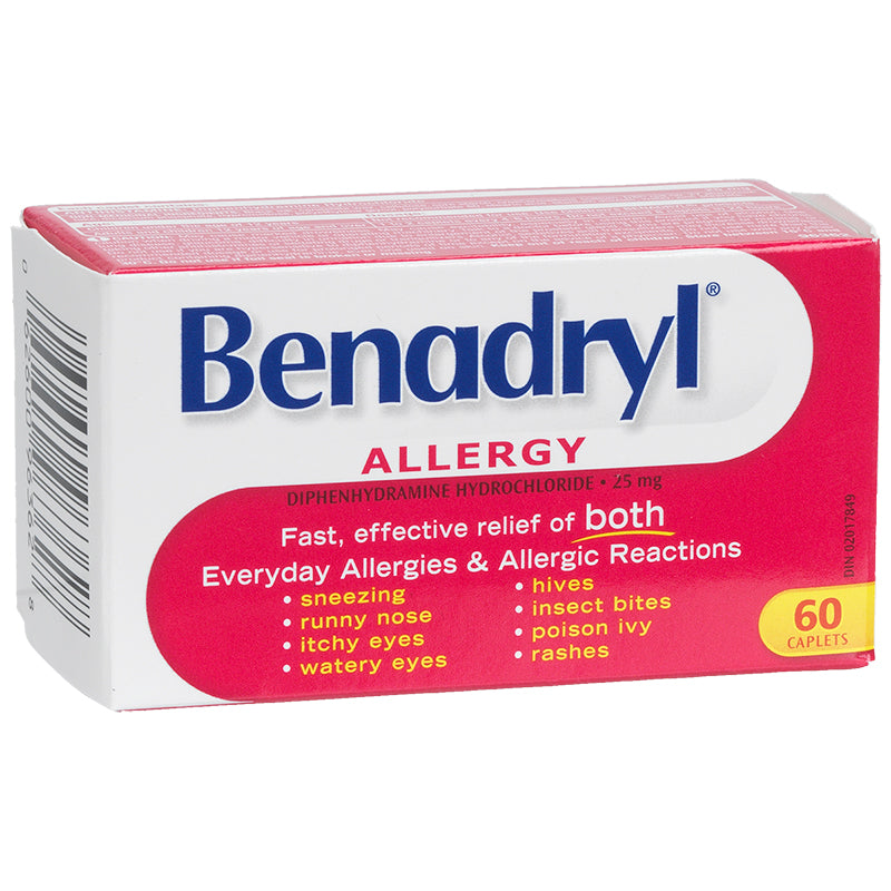 Benadryl Allergy Caplets – Johnstone IDA Pharmacy