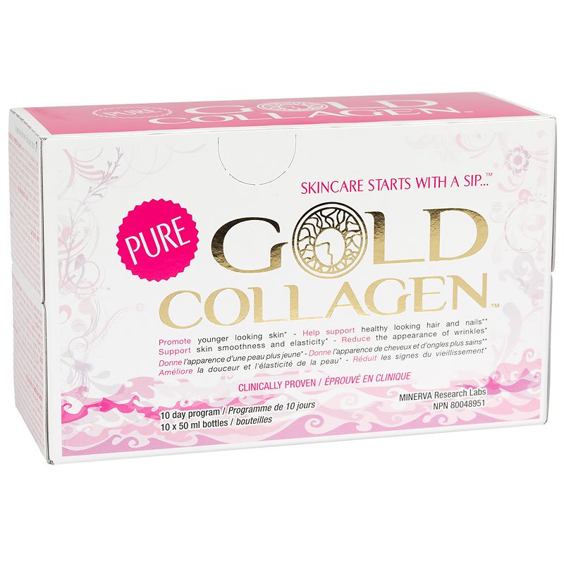 Pure Gold Collagen 50 mg - 10 bottles