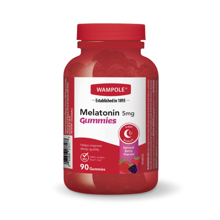 Wampole Melatonin Gummies 5 mg - 90 gummies