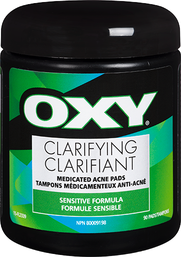 OXY Clarifying Medicated Acne Pads Sensitive Formula