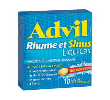 Advil Cold & Sinus Liqui-Gels - 10 capsules