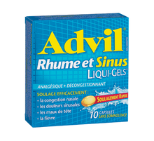 Load image into Gallery viewer, Advil Cold &amp; Sinus Liqui-Gels - 10 capsules
