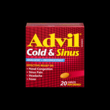 Load image into Gallery viewer, Advil Cold &amp; Sinus - 20 caplets
